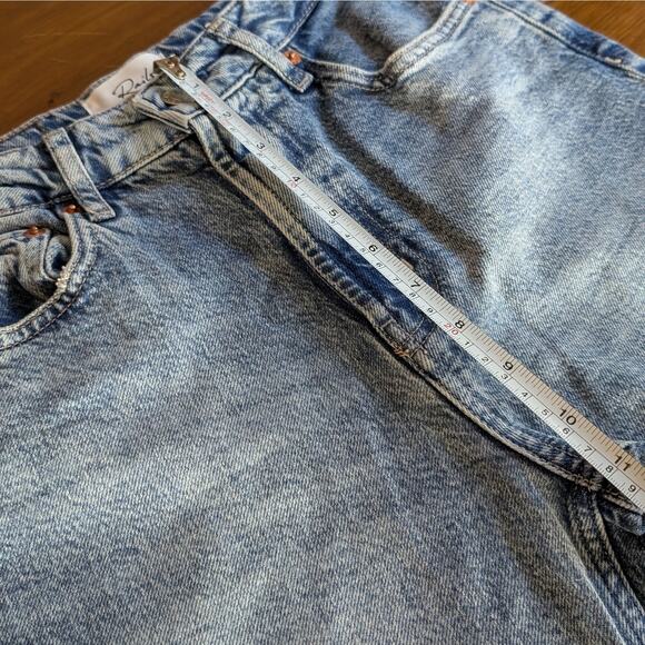 Rails Topanga Straight High Rise Distressed Jeans in Desert Sky, size 26 - Picture 8 of 8